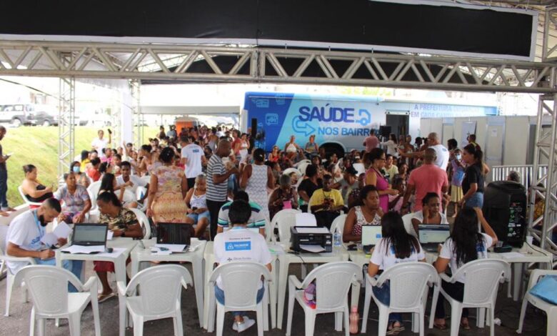 Saúde nos Bairros realiza mais de 17 mil procedimentos gratuitos no Bosque das Bromélias