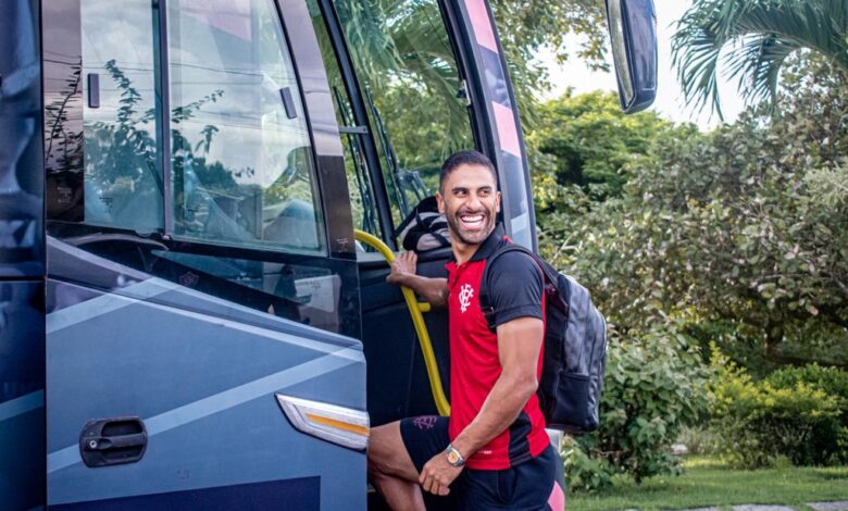 Vitória se prepara em São José do Rio Preto para jogo contra o Mirassol pela Série B