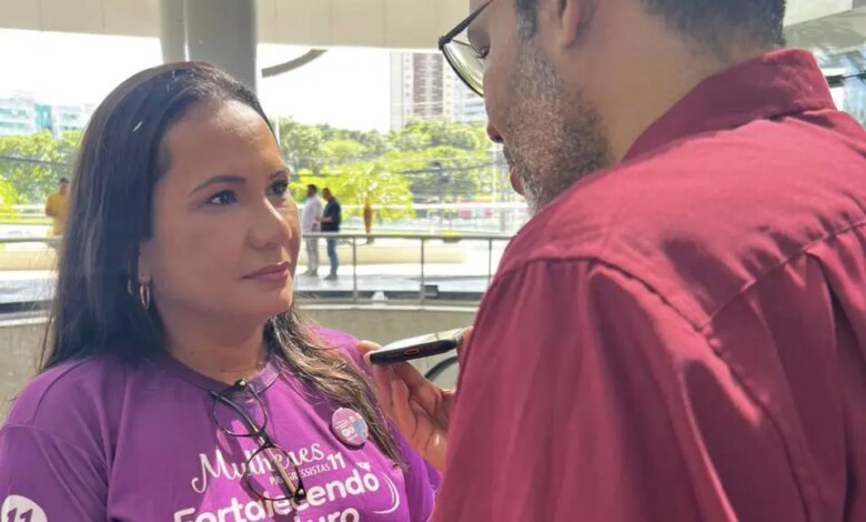 “não será a candidata do prefeito”