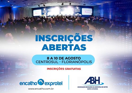 34º Encatho & Exprotel está com inscrições abertas