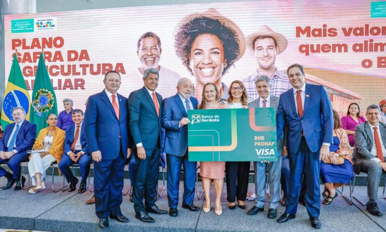Ao lado de Lula, Jerônimo participa do lançamento do Plano Safra da Agricultura Familiar