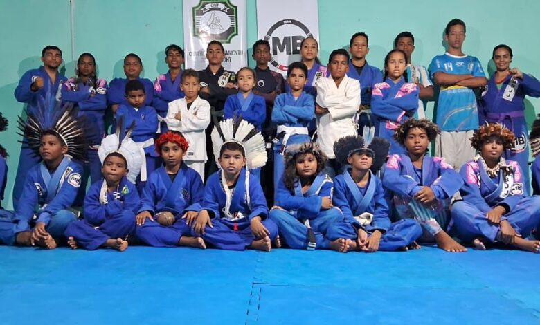 Atletas indígenas participam de competição internacional de jiu jitsu no Ginásio de Cajazeiras no domingo