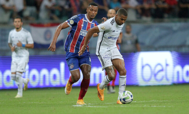 Bahia e Cruzeiro empatam em jogo de quatro gols pelo Campeonato Brasileiro