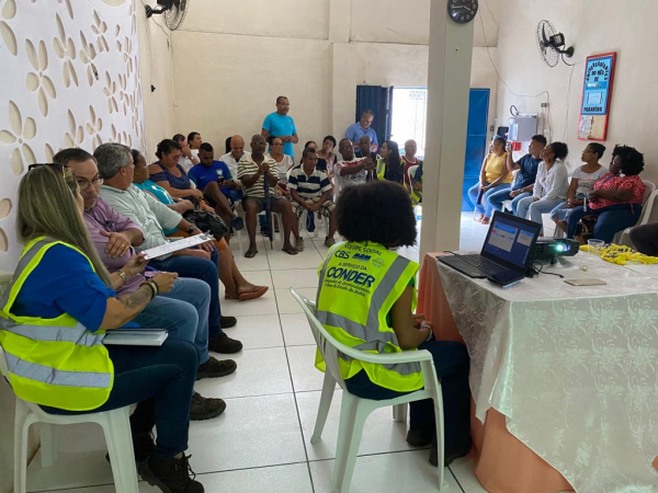 CAIXA E MINISTÉRIO DAS CIDADES VISITAM ENCOSTAS EM SALVADOR E RECEBEM DA CONDER PLEITO POR MAIS OBRAS