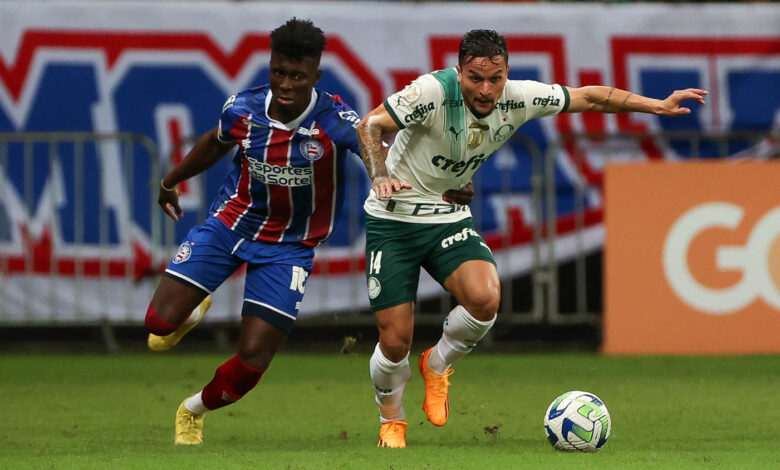 Confira os melhores momentos de Bahia 1 x 0 Palmeiras pelo Brasileirão