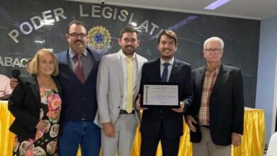 Pedro Tavares ressalta emoção ao receber o título de cidadão de Cabaceiras do Paraguaçu