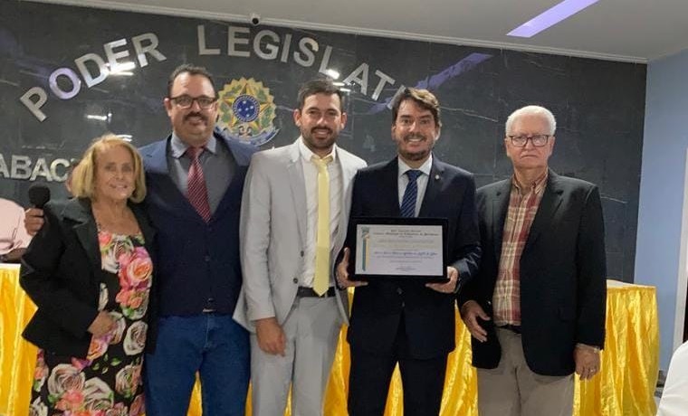 Pedro Tavares ressalta emoção ao receber o título de cidadão de Cabaceiras do Paraguaçu