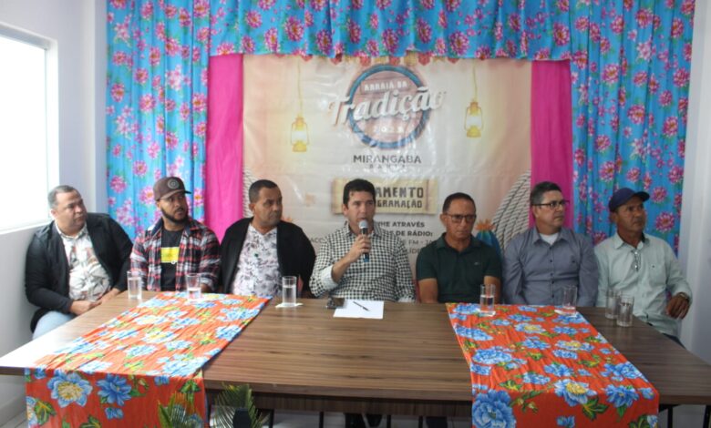 Prefeitura de Mirangaba anuncia atrações para o São João 2023