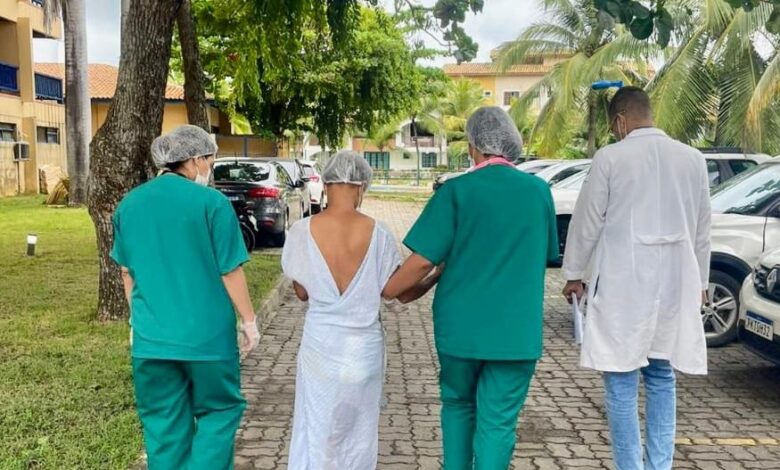 Projeto desenvolvido no Hospital Riverside estimula contato de pacientes com a natureza e aumenta humanização no cuidado