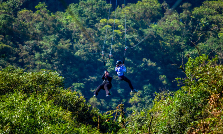 São Bernardo a Cubatão: conheça a nova tirolesa com vista para o mar