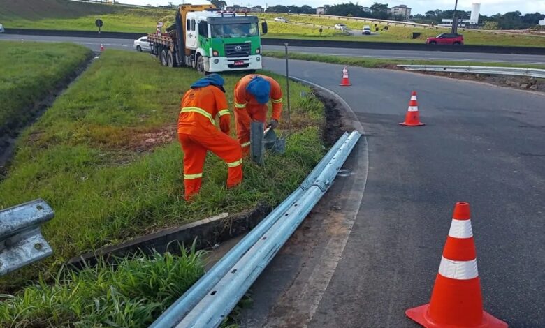CONCESSIONÁRIA BAHIA NORTE REALIZA MANUTENÇÃO NA BA-093; SAIBA MAIS