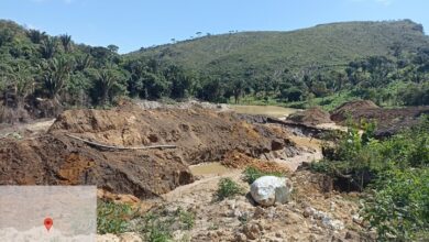 Equipe de fiscalização do Inema e PMBA apreende maquinário e interdita garimpo ilegal na região da Serra da Jacobina