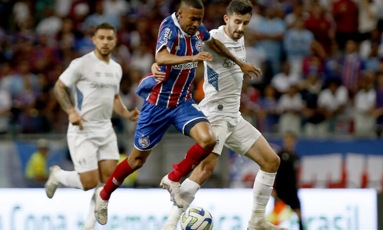 Grêmio empata no final contra o Bahia pelas quartas da Copa do Brasil