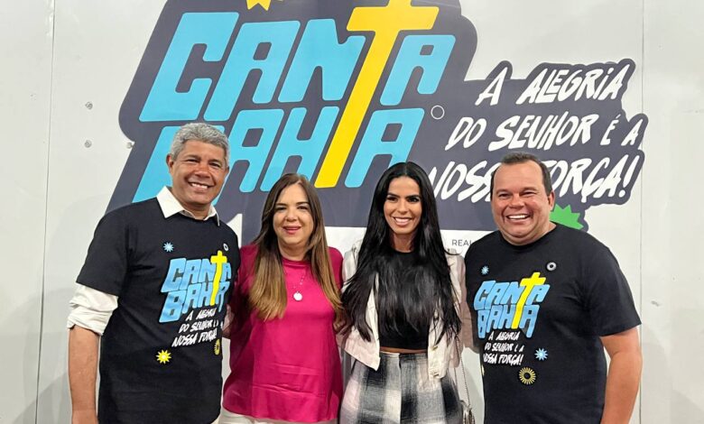 Jerônimo e Geraldinho prestigiam segundo dia de shows no Canta Bahia