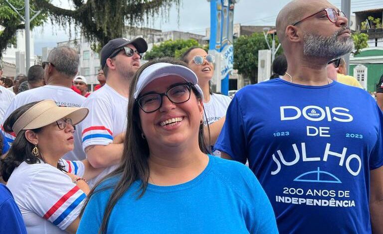 ”Nós mulheres fomos essenciais para a consolidação da Independência”, ressalta vice-prefeita no 2 de Julho