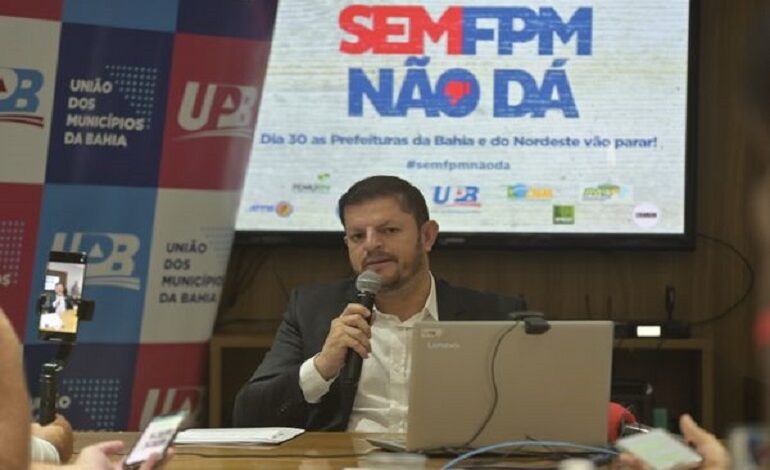 EM GREVE, MAIS DE 350 MUNICÍPIOS BAIANOS REINVIDICAM MAIOR REPASSE DO FPM NESTA QUARTA (30)