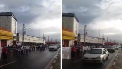 LAURO DE FREITAS: PROTESTO DE RODOVÁRIOS CAUSA LONGO ENGARRAFAMENTO NA ESTRADA DO COCO