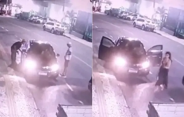 MULHER TEM CARRO LEVADO POR BANDIDOS EM BAIRRO NOBRE DE SALVADOR