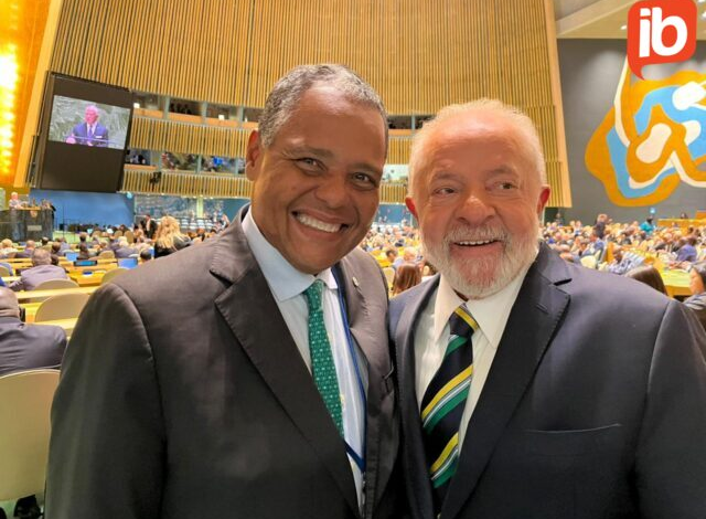Antonio Brito participa com o presidente Lula da abertura da Assembleia da ONU, em Nova Iorque