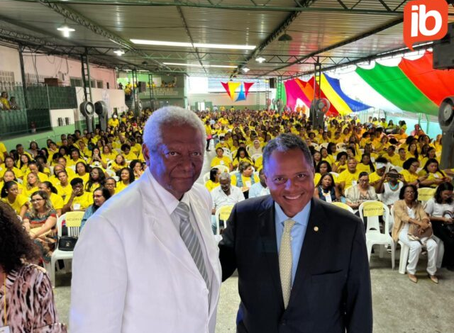 Edvaldo Brito e Antonio Brito debatem, em evento, sobre educação inclusiva em Salvador