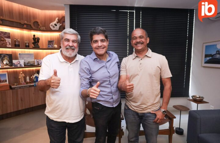 Elinaldo e Helder se encontram com ACM Neto para debater desafios de Camaçari