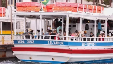 MOVIMENTO PARA ITAPARICA É INTENSO NO TERMINAL NÁUTICO DE SALVADOR