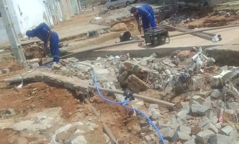 TEMPORAL EM BRUMADO: EMBASA TRABALHA PARA RETOMAR ABASTECIMENTO DE ÁGUA EM ÁREAS AFETADAS