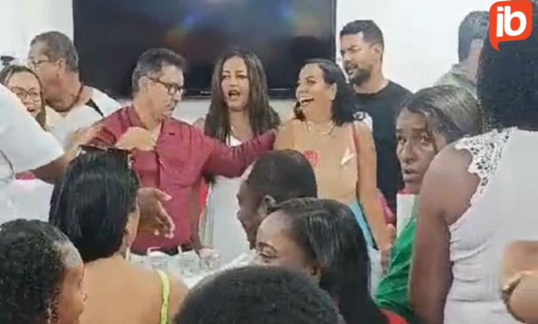 Bafafá e deputada vaiada em evento do PT após ataques contra prefeito de Candeias