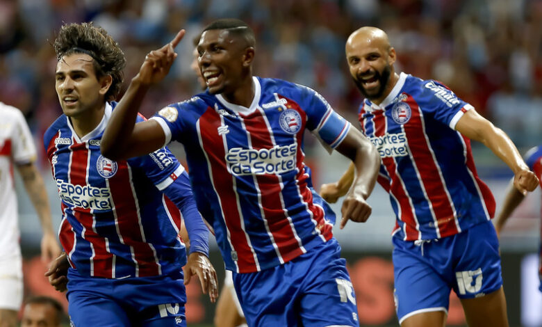 Bahia vence o Fortaleza por 2 a 0 e conquista a terceira vitória consecutiva no Brasileirão