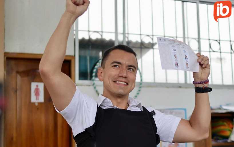 Daniel Noboa é eleito presidente do Equador