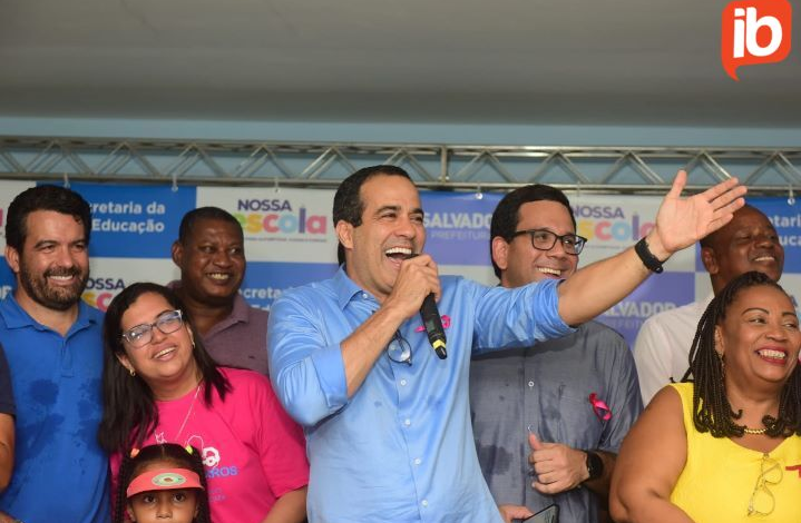 Prefeitura de Salvador inaugura escola reconstruída em Valéria com salas climatizadas e capacidade para atender 840 alunos